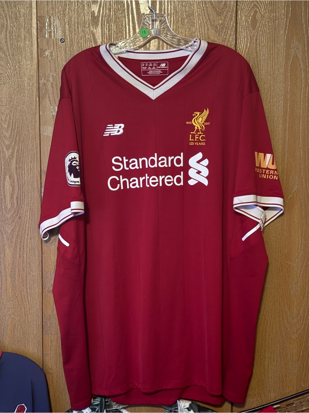 Liverpool FC 25th Anniversary Home Jersey #66